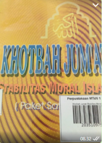 Image of Khotbah Jumat Stabilitas Moral Islami