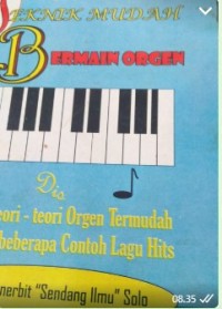 Image of Tehnik mudah bermain Orgen
