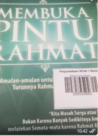 Image of Membuka Pintu Rahmat