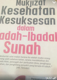 Image of Mukjizat Kesehatan dan kesuksesan dalam Ibadah Ibadah Sunah