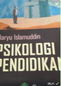 Image of PSIKOLOGI PENDIDIKAN