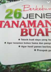 Image of Berkebun 26 Jenis Tanaman Buah