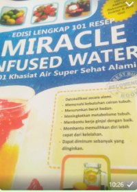 Image of Miracle Infused Water