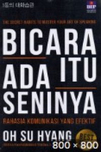 Image of Bicara ada Itu Seninya