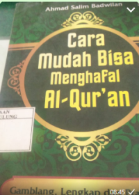 Image of CARA MUDAH BISA MENGHAFAL AL-QUR'AN