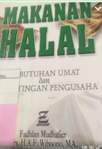Image of MAKANAN HALAL KEBUTUHAN UMAT DAN KEPENTINGAN USAHA