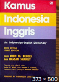 Image of KAMUS INDONESIA INGGRIS