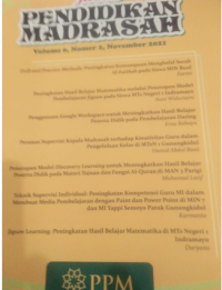 Image of Jurnal Pendidikan Madrasah