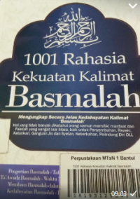 Image of 1001 Rahasia Kekuatan Kalimat Basmalah