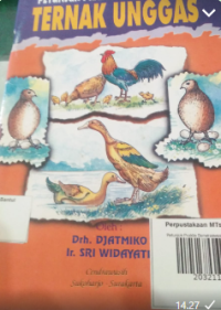Image of Petunjuk Praktis Berwiraswasta Ternak Unggas